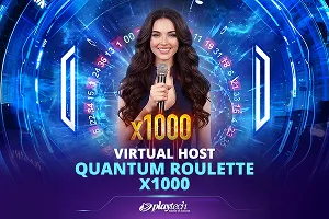 Virtual Host Quantum Roulette x1000 - BEERSLOT365